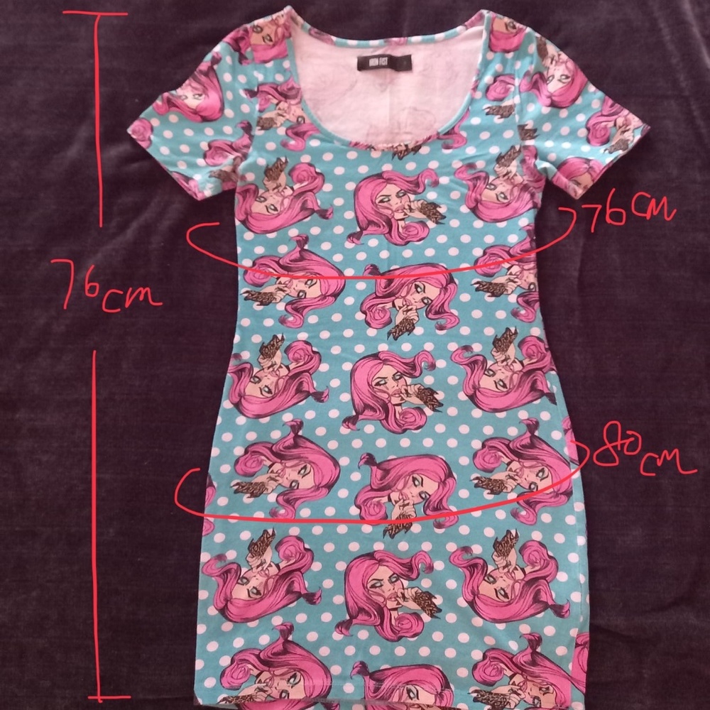 Lezi Gore Bodycon Dress by Iron Fist